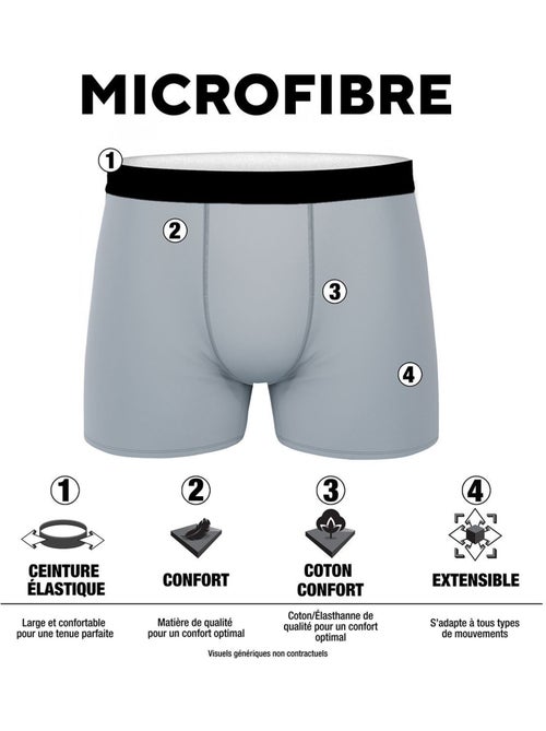 Set van 4 cross ktm boxershorts voor jongens - Kiabi
