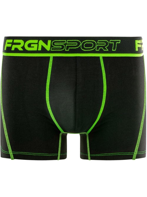 Set van 4 dynamic soft touch boxershorts voor jongens met mark-stiksels. - Kiabi Set van 4 dynamic soft touch boxershorts voor jongens met mark-stiksels. - Kiabi