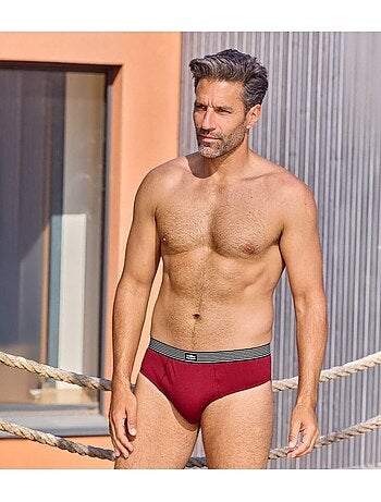 Set van 4 effen en comfortabele onderbroeken - ATLAS FOR MEN