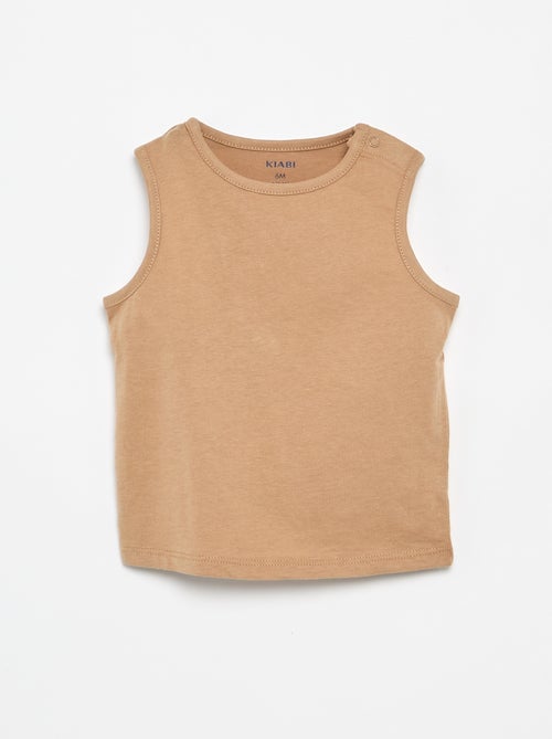 Set van 4 effen hemdjes - Kiabi