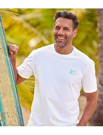 Set van 4 effen t-shirts - atlas for men