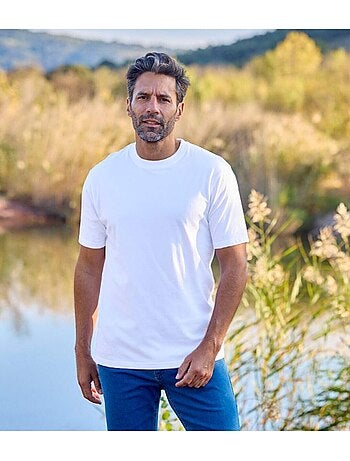 Set van 4 effen t-shirts - atlas for men