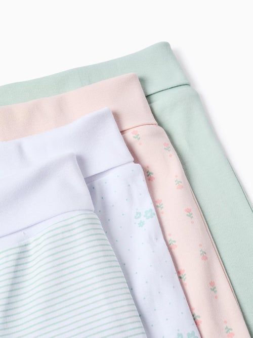 Set van 4 extra comfortabele broeken - Kiabi