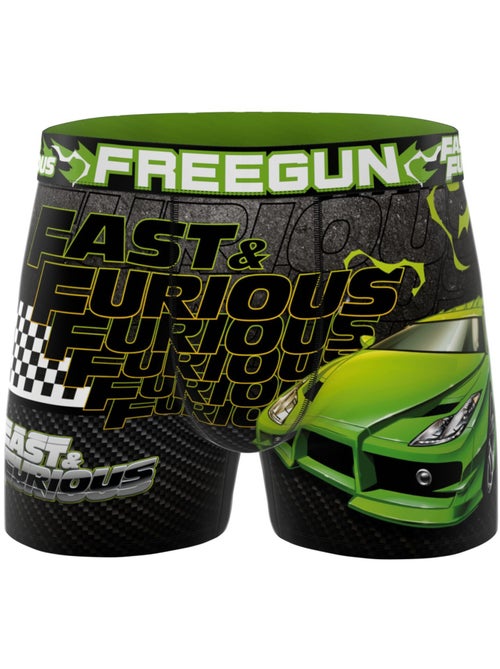 Set van 4 fast and furious boxershorts voor heren - Kiabi Set van 4 fast and furious boxershorts voor heren - Kiabi