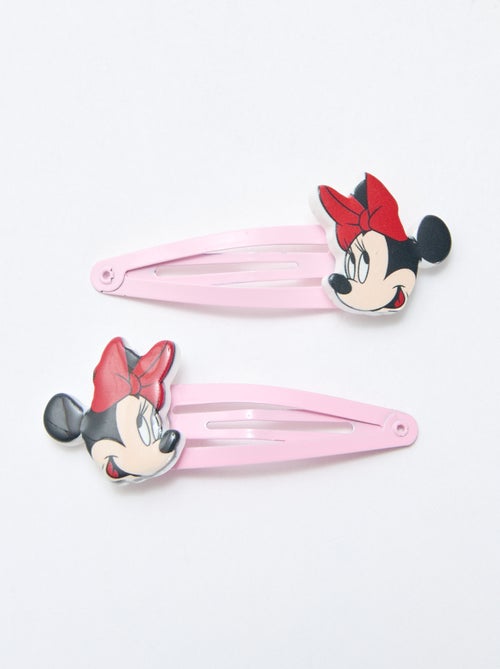 Set van 4 haarspelden + 2 elastiekjes 'Minnie' - Kiabi