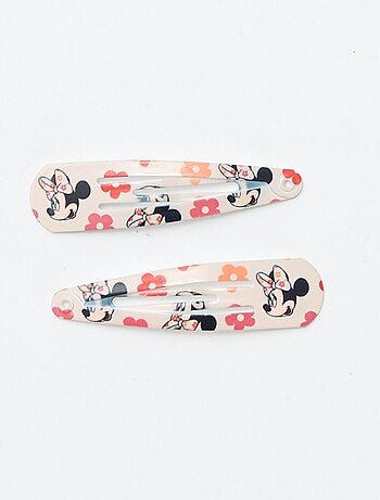 Set van 4 haarspelden + 2 elastiekjes 'Stitch'