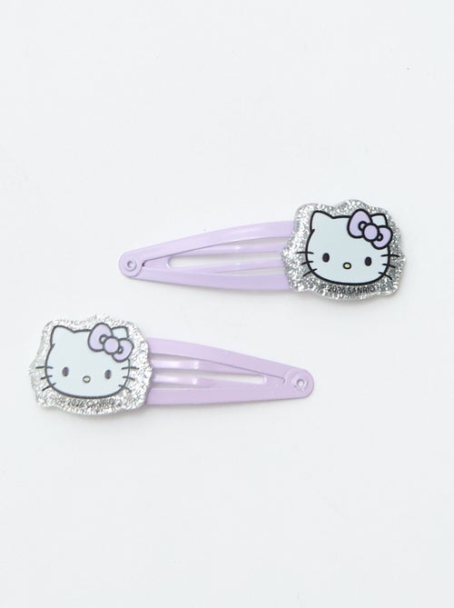 Set van 4 haarspeldjes + 1 haarelastiek 'Hello Kitty' - Kiabi