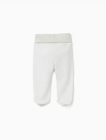 Set van 4 katoenen hoge taille broeken jongens