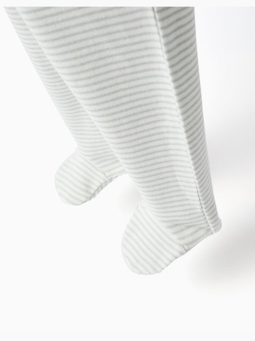 Set van 4 katoenen hoge taille broeken jongens - Kiabi