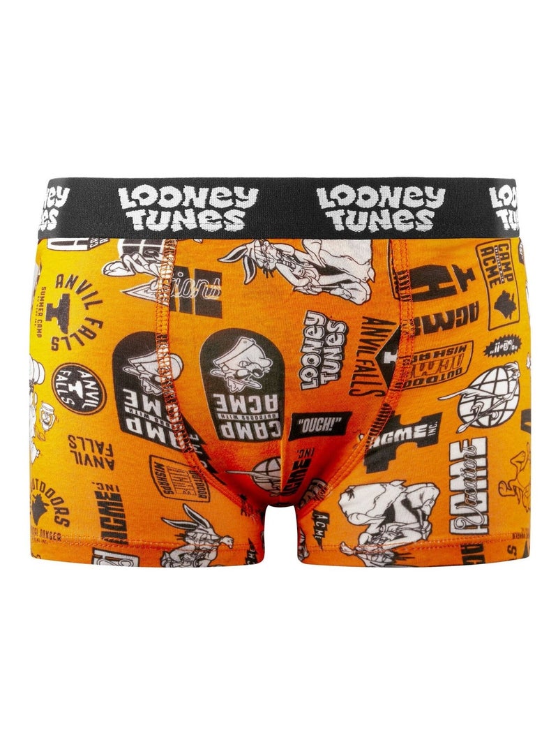 Set van 4 looney tunes kinderboxershorts Oranje - Kiabi
