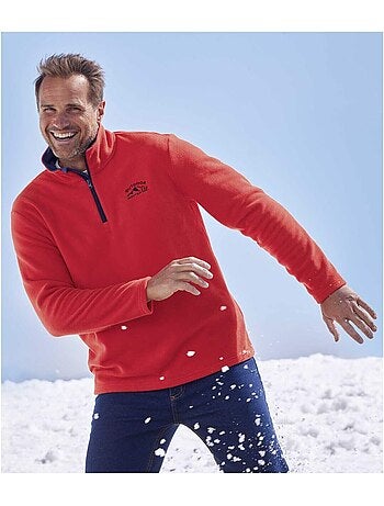 Set van 4 microfleece sweaters Outdoor - ATLAS FOR MEN
