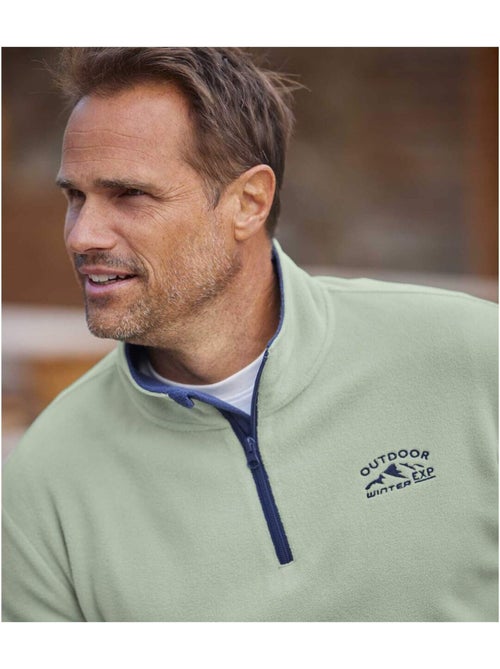 Set van 4 microfleece sweaters Outdoor - ATLAS FOR MEN - Kiabi Set van 4 microfleece sweaters Outdoor - ATLAS FOR MEN - Kiabi