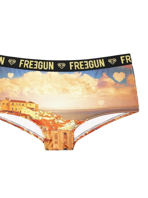 Set van 4 miss freegun meisjesshorts - Kiabi