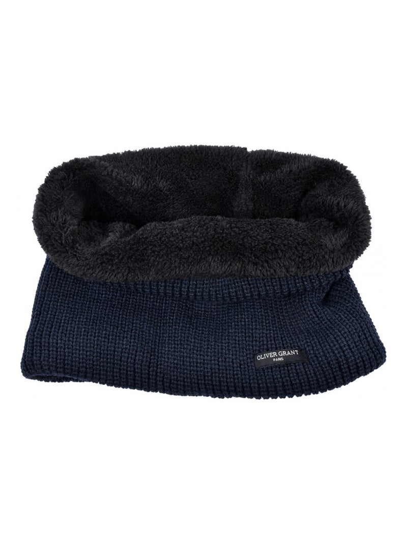 Set van 4 Mutsen-Nekwarmer Heren OLIVER GRANT Marineblauw - Kiabi