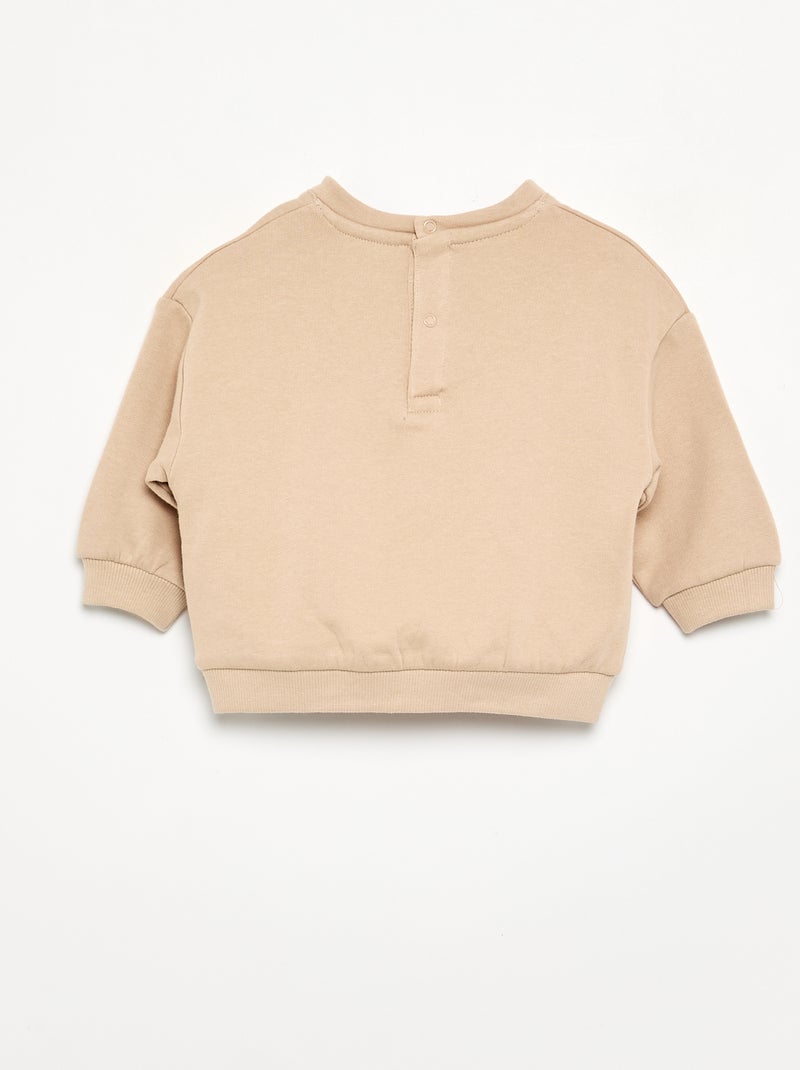 Set van 4 oversized sweats Biege - Kiabi