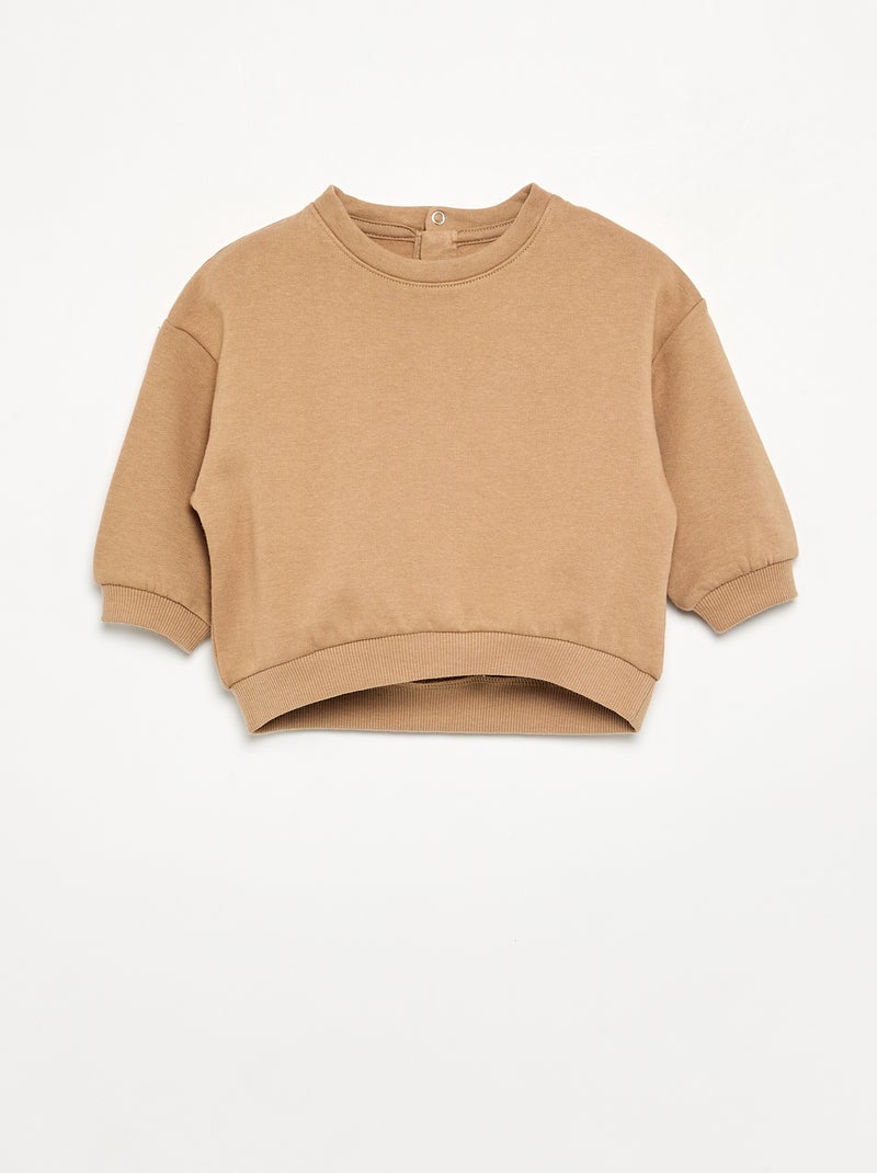 Set van 4 oversized sweats Biege - Kiabi
