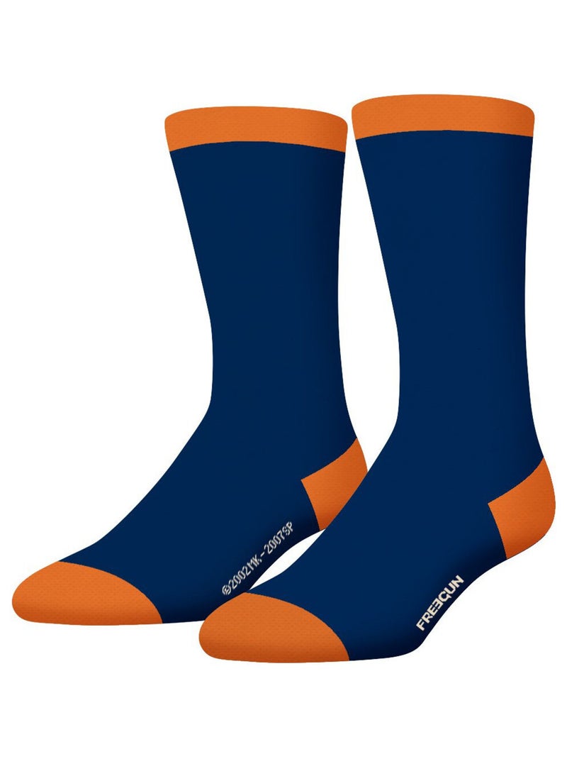 Set van 4 paar naruto shippuden kindersokken Blauw - Kiabi