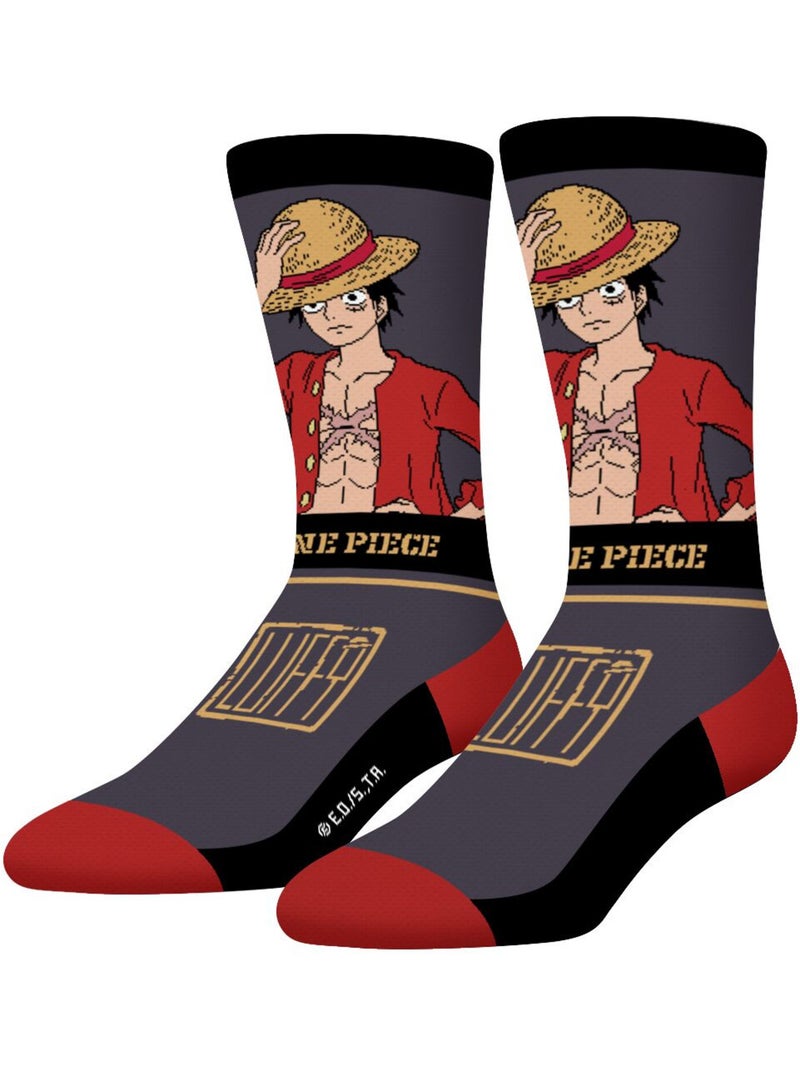 Set van 4 paar one piece sokken Grijs - Kiabi