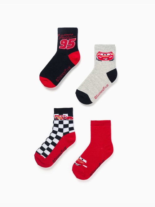 Set van 4 paar sokken met Bliksem McQueen - Kiabi Set van 4 paar sokken met Bliksem McQueen - Kiabi