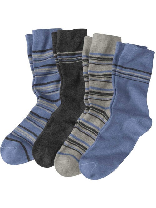 Set van 4 paar sokken met jacquardmotief - atlas for men - Kiabi Set van 4 paar sokken met jacquardmotief - atlas for men - Kiabi