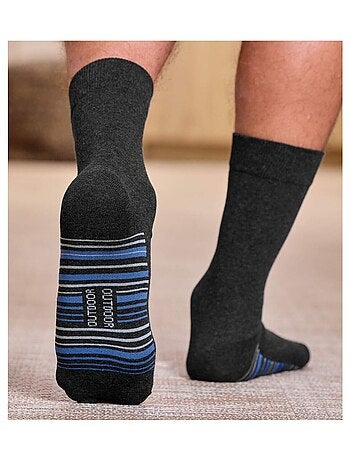 Set van 4 paar sokken met jacquardmotief - ATLAS FOR MEN