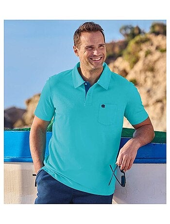 Set van 4 polo’s van katoen - ATLAS FOR MEN