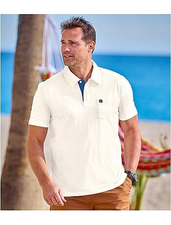 Set van 4 polo’s van katoen - ATLAS FOR MEN