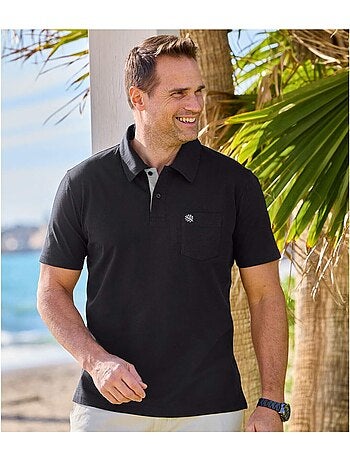Set van 4 polo’s van katoen - ATLAS FOR MEN