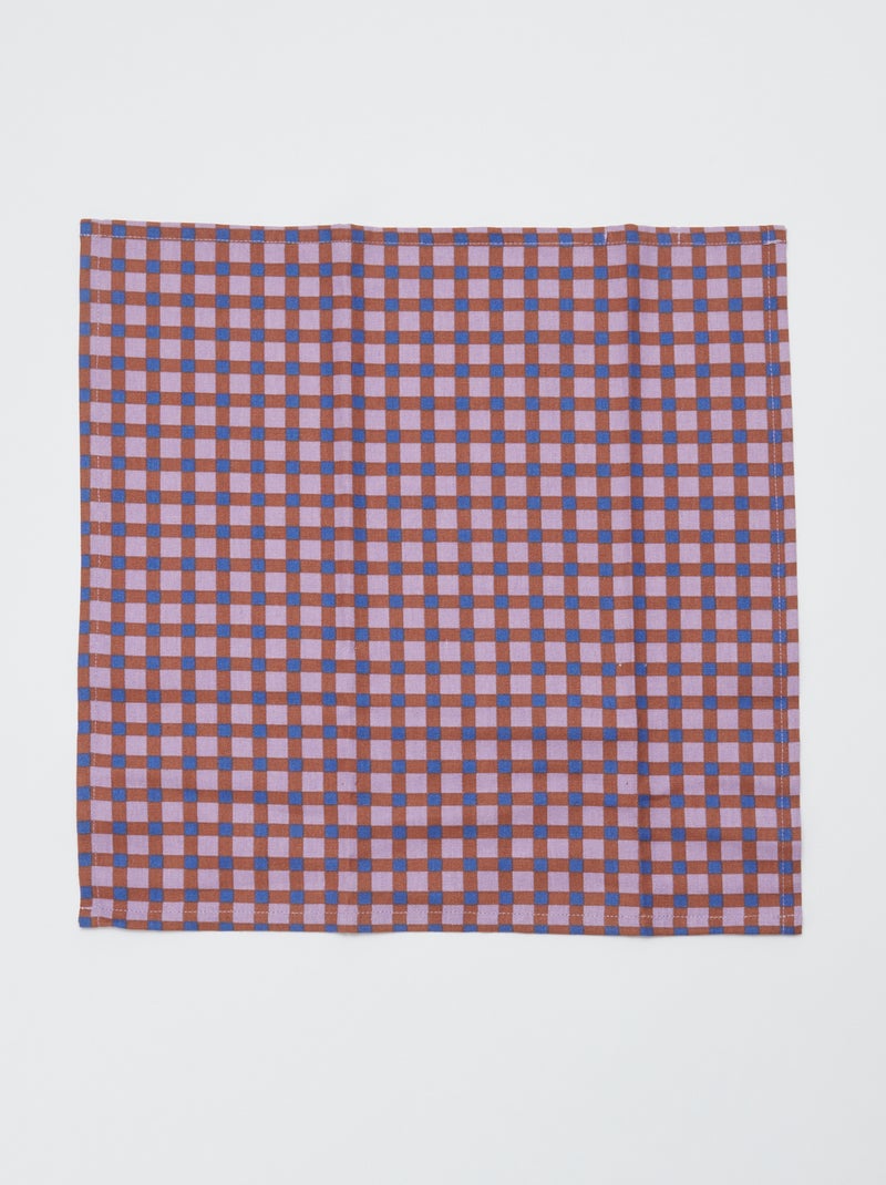 Set van 4 servetten 40 x 40 cm - Kiabi Home BIEGE - Kiabi