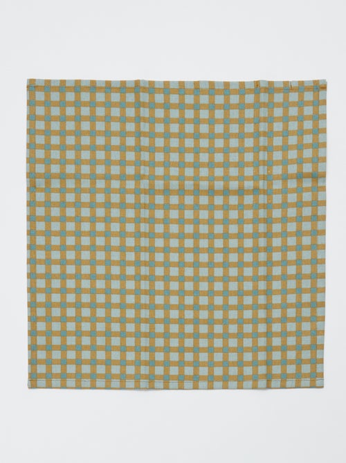 Set van 4 servetten 40 x 40 cm - Kiabi Home - Kiabi Set van 4 servetten 40 x 40 cm - Kiabi Home - Kiabi