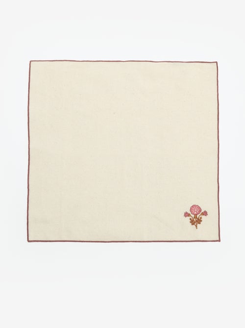 Set van 4 servetten 40 x 40 cm - Kiabi