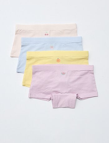 Set van 4 shortjes met print