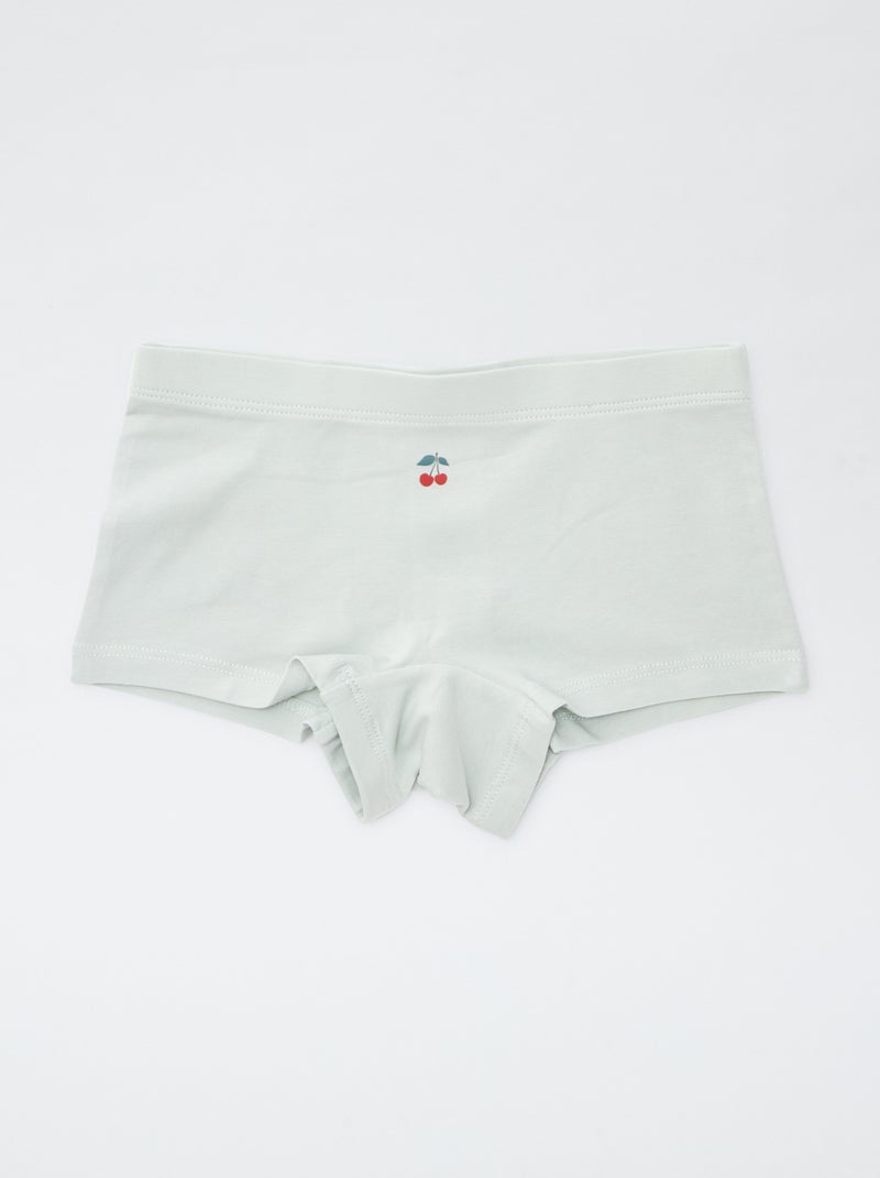 Set van 4 shortjes met print ROOD - Kiabi