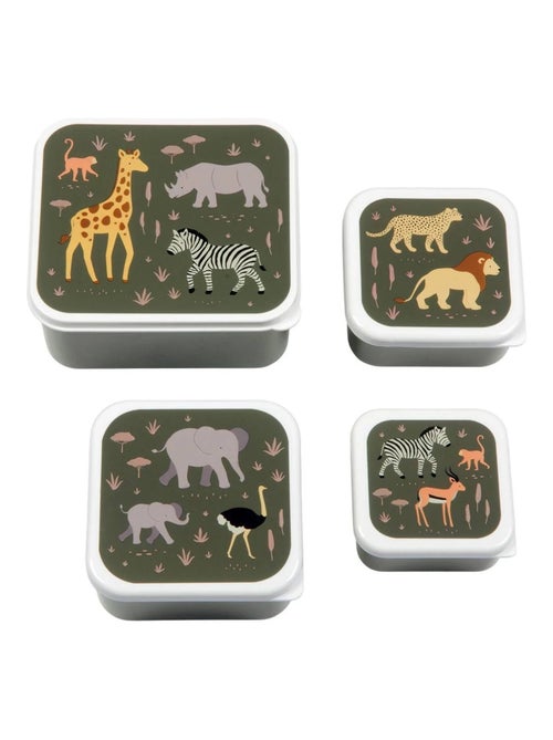 Set van 4 snackdoosjes | a little lovely company - Kiabi