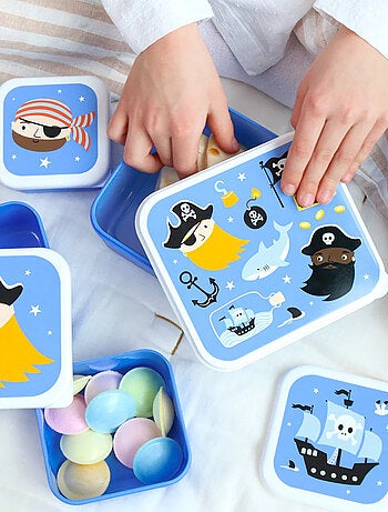 Set van 4 snackdoosjes