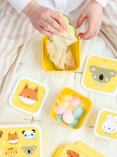 Set van 4 snackdoosjes - Kiabi Set van 4 snackdoosjes - Kiabi