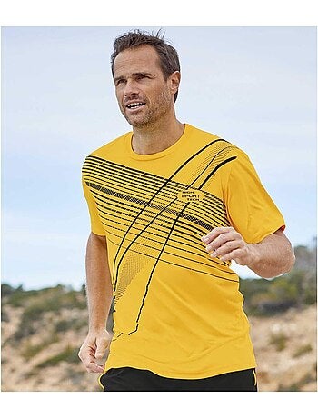 Set van 4 sport-t-shirts met print - atlas for men