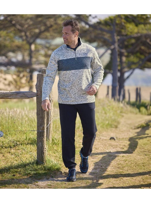 Set van 4 sweaters van molton - ATLAS FOR MEN - Kiabi