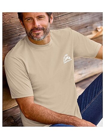 Set van 4 katoenen t-shirts - atlas for men