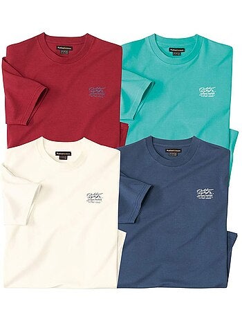 Set van 4 t-shirts escape - atlas for men