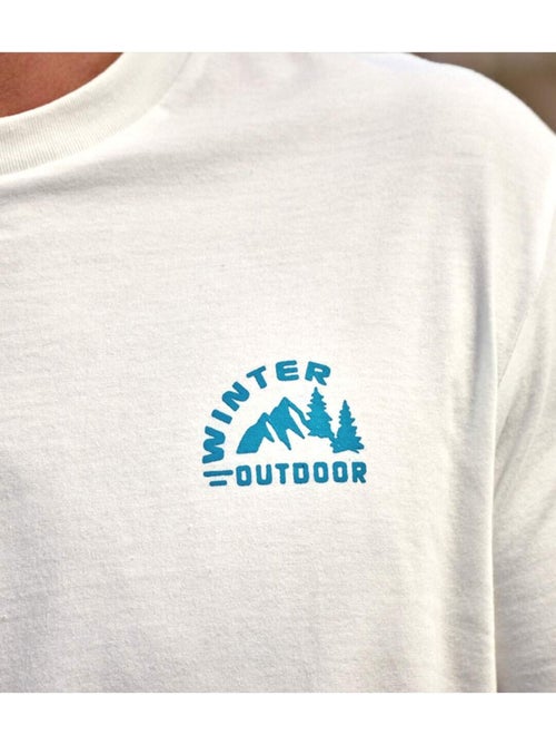 Set van 4 T-shirts Outdoor - ATLAS FOR MEN - Kiabi Set van 4 T-shirts Outdoor - ATLAS FOR MEN - Kiabi