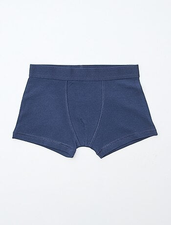 Setje met 5 effen en bedrukte boxershorts