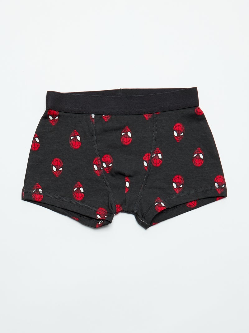 Set van 5 boxers 'Spiderman' Zwart - Kiabi