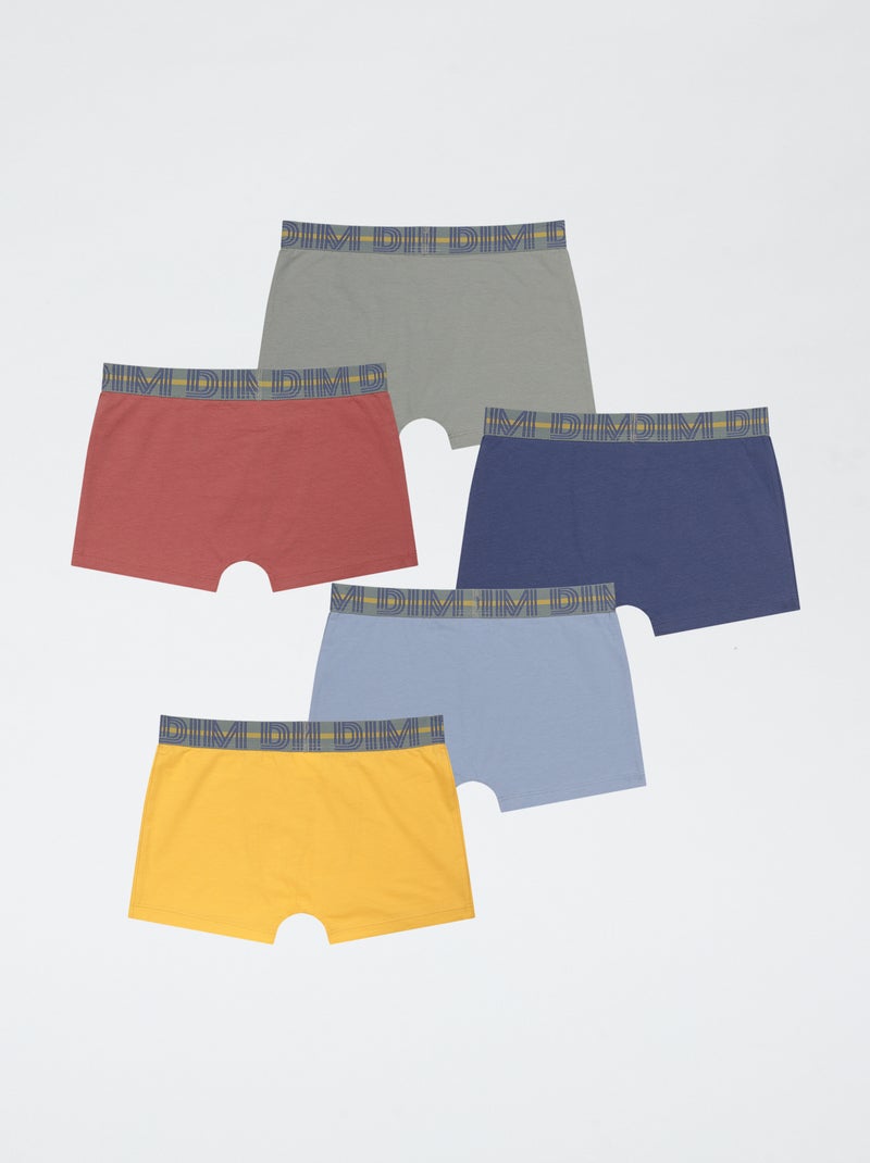 Set van 5 boxershorts - DIM Biege - Kiabi
