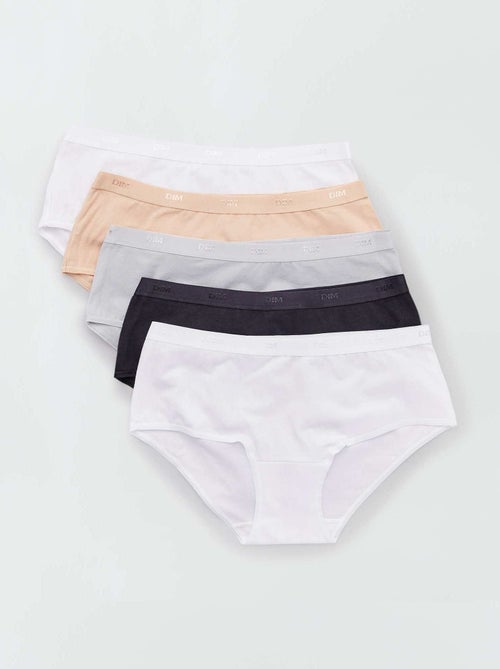 Set van 5 boxershorts 'Les Pockets' van 'DIM' - Kiabi