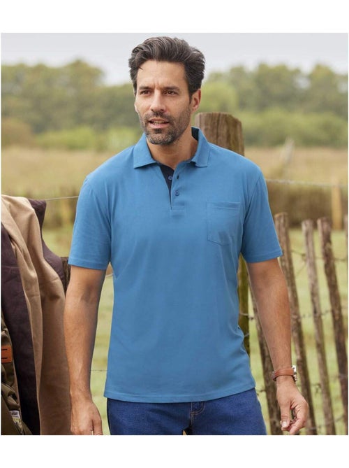 Set van 5 casual jersey polo's - ATLAS FOR MEN - Kiabi