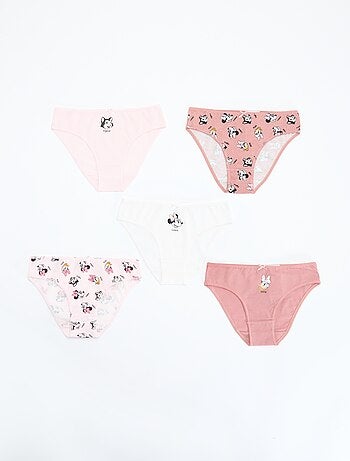 Set van 5 'Disney' slipjes