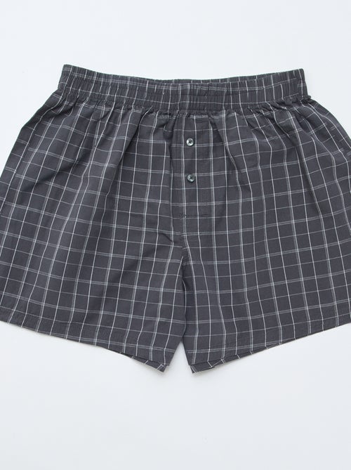 Set van 5 katoenen boxershorts - Kiabi