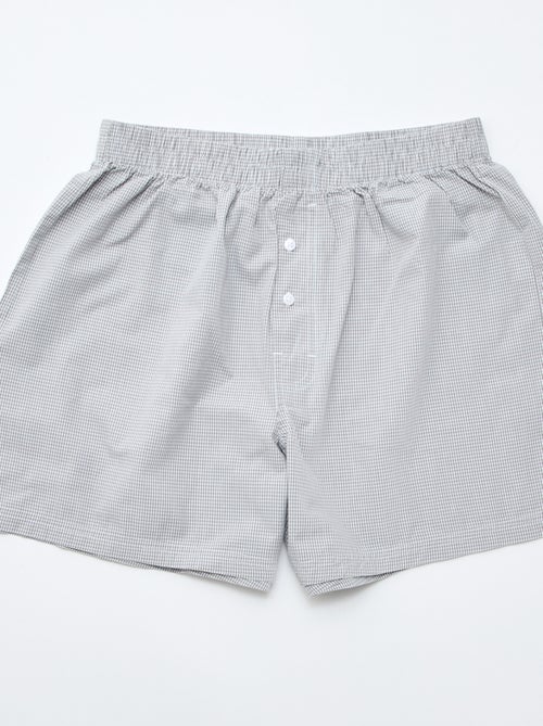 Set van 5 katoenen boxershorts - Kiabi