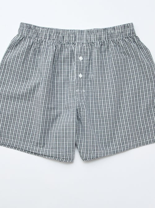 Set van 5 katoenen boxershorts - Kiabi